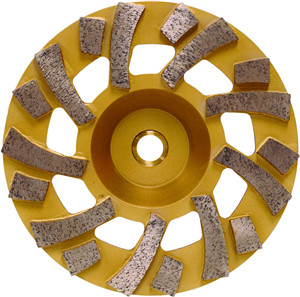 Segmented Turbo Cup Wheel